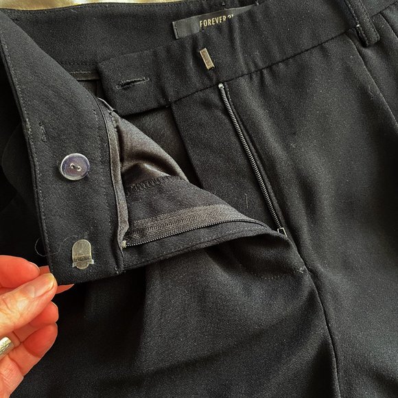 The Perfect Black Ankle Trousers Women's S  - Office Elegant - Picture 5 of 7